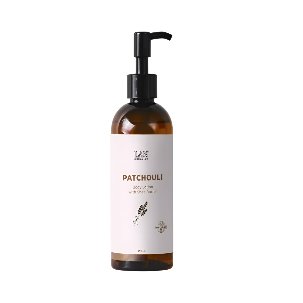 Lan Organics Body Lotion 250ml Patchouli And Shea Butter Natural