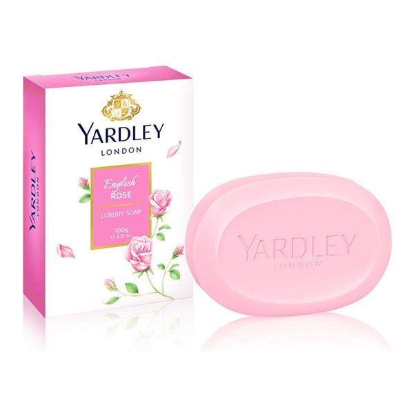 Yardly Bar Soap English Rose 3 x 100 mg