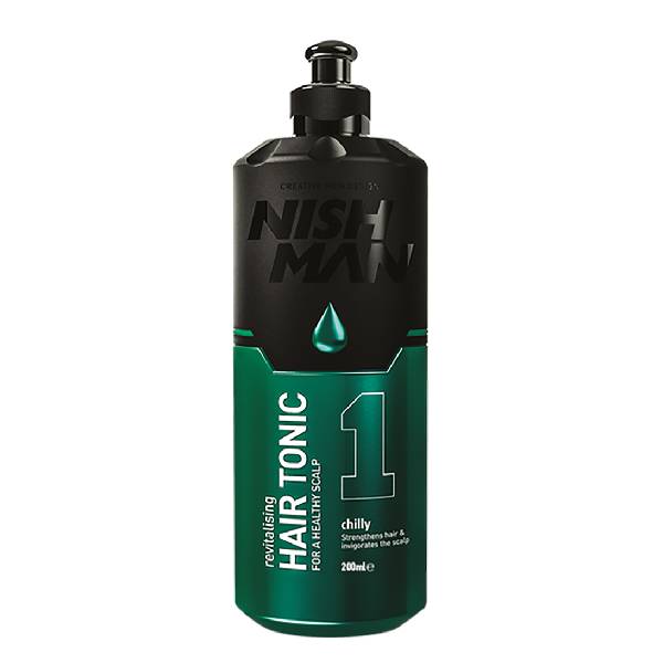 Nishman Hair Tonic 200ml Revitalising Chilly