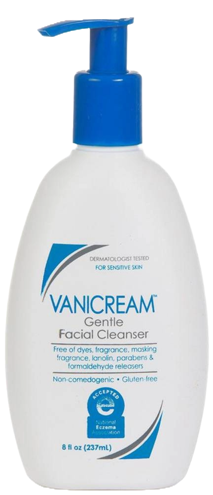 Vanicream  gentel facial cleanser 8 oz / 237 ml