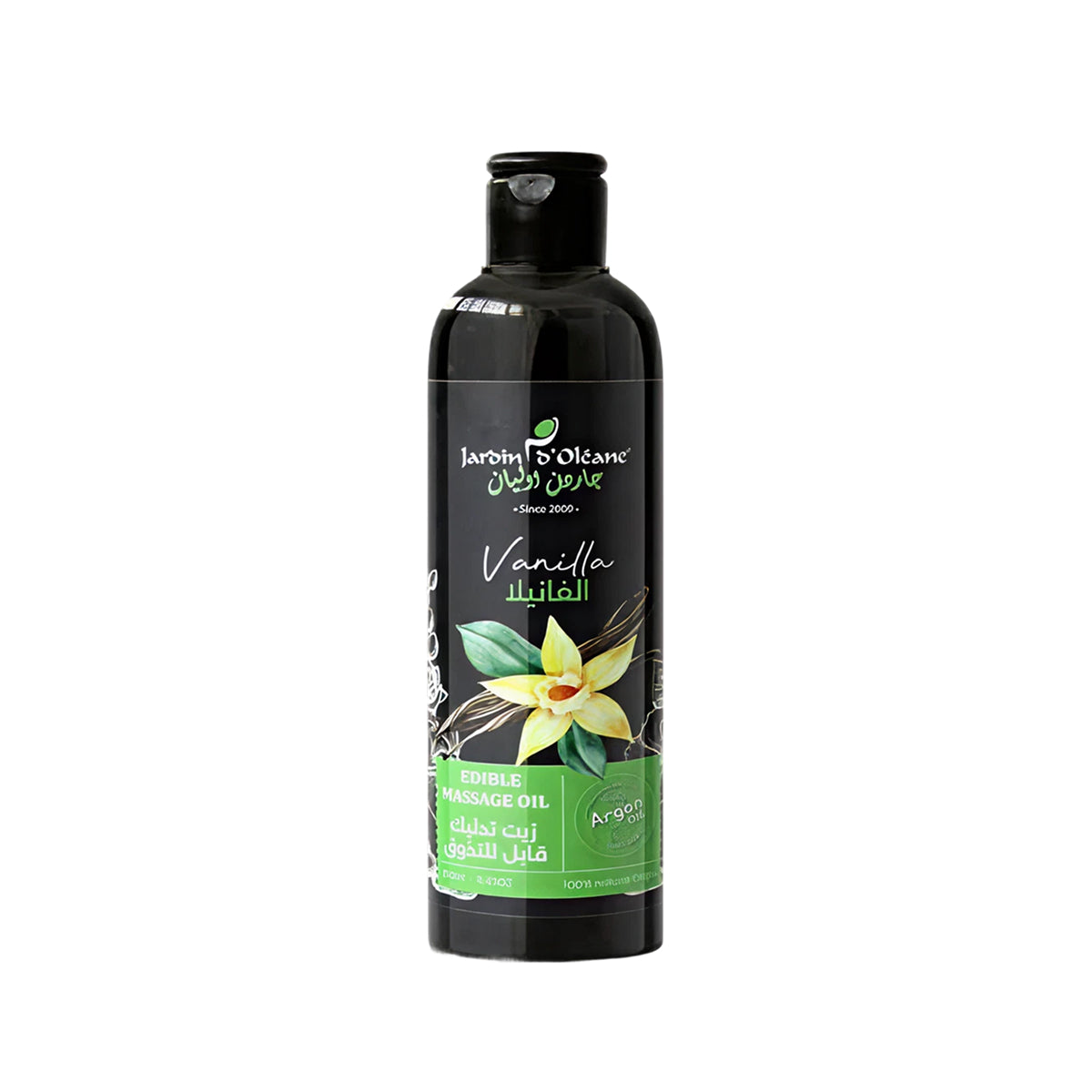 Jardin Oleane Massage Oil 250ml Tasteable Vanilla