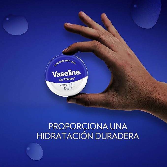 Vaseline Lip Therapy Original Petroleum Jelly Tin - 20g Lip Balm