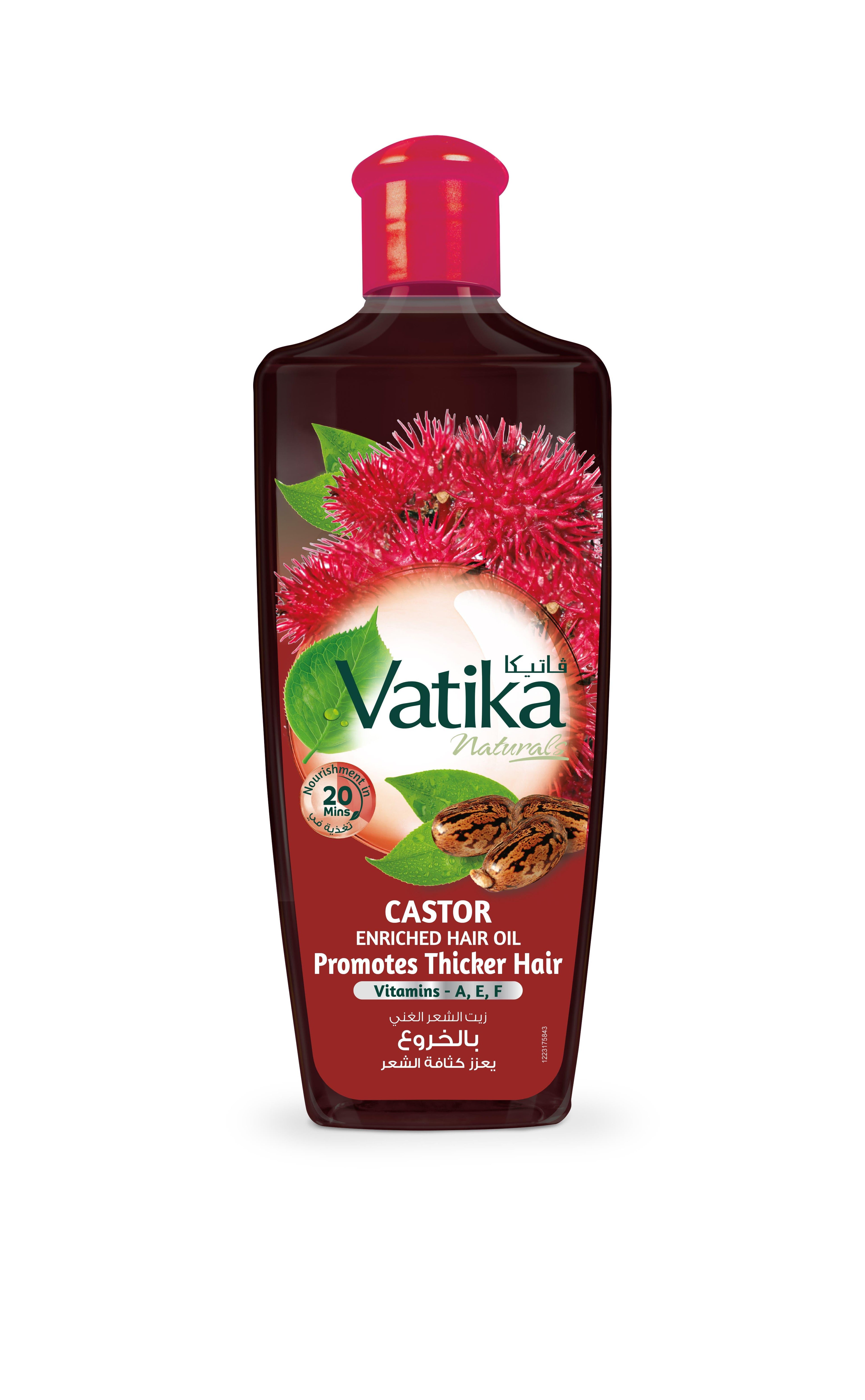 Vatika Enr Castor Hair Oil 200Ml