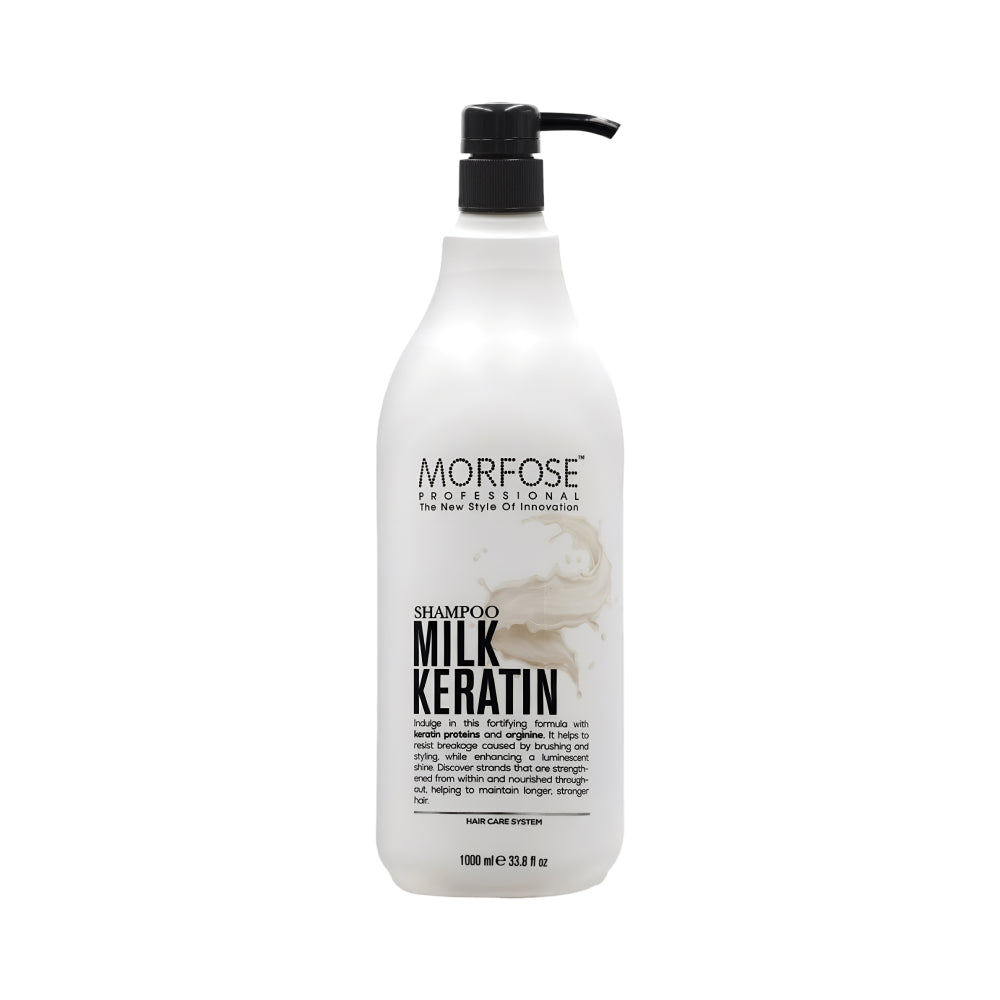 Morfose Hair Shampoo 1000ml Milk Keratin