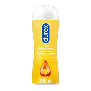 Durex Lubricant Gel 200ml Play Massage 2 in 1 With Ylang Ylang Extract v2