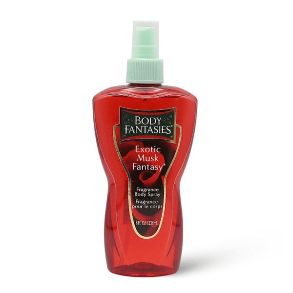 Fantasies body splash 236ml exotic musk fantasy