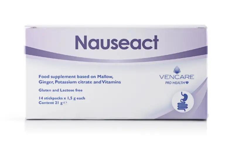 NAUSEACT NUTRITIONAL SUPPLEMENT 14 STICK PACKS