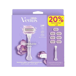 Gillette Venus ComfortGlide Breeze موس النساء بـ 7 شفرات