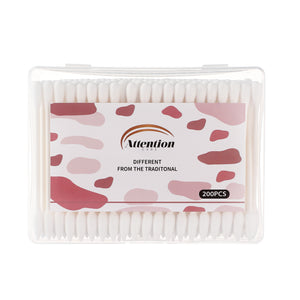 Attention Care Cotton Swabs 200pc ATT-025 For Daily Ear Cleaning