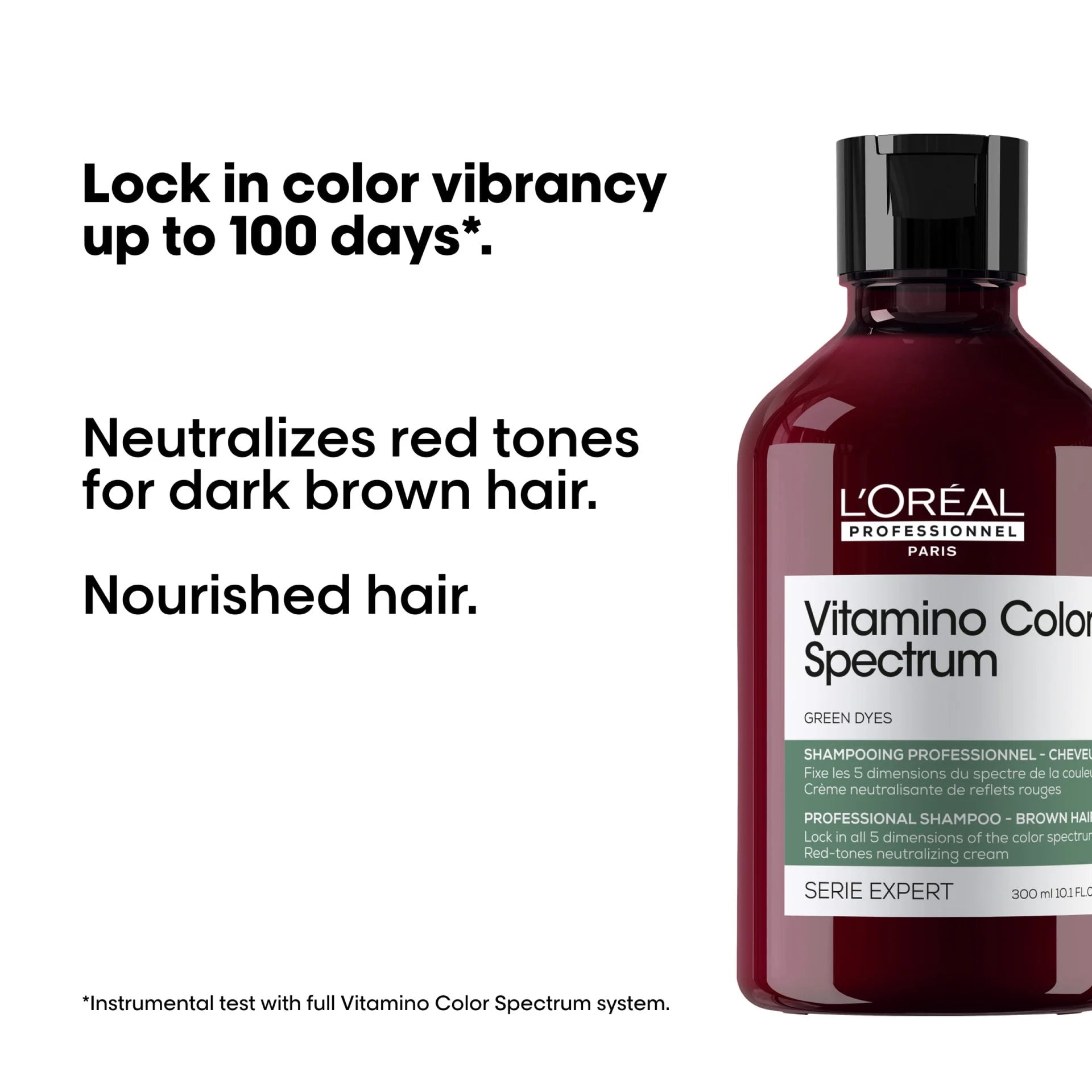 L'Oreal Professionnel لوريال بروفشيونال فيتامينو كولور سبكترم شامبو أخضر 300 مل