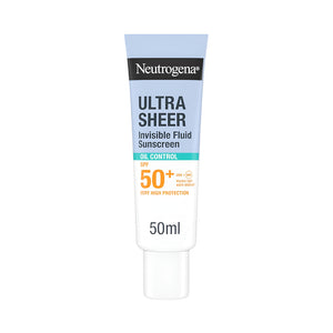 Neutrogena Fluid Sunscreen 50ml Ultra Sheer SPF 50 With Niacinamide