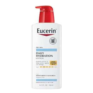 Eucerin LTN 500ml Daily Moisturizer For Dry Skin Fragrance Free SPF 15+ 