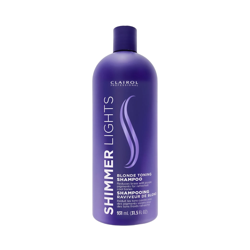 Shimmer lights hair shampoo 931ml clairol purple