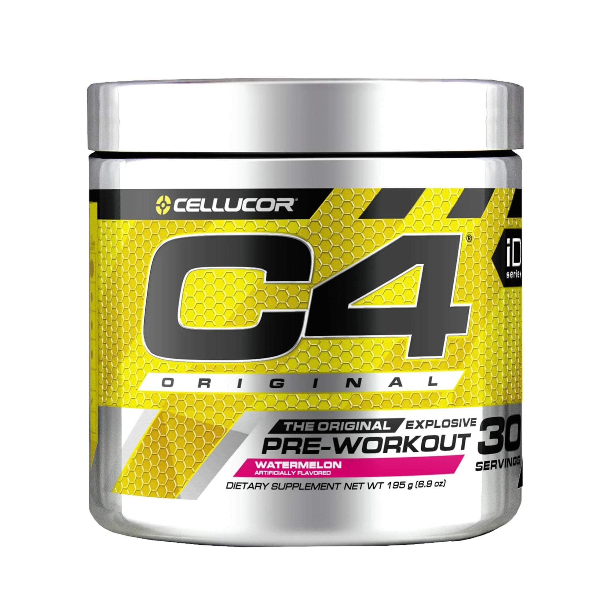 Cellucor C4 Original Pre-Workout Powder - Explosive Energy - Watermelon - 30 Servings 195g (6.9oz)