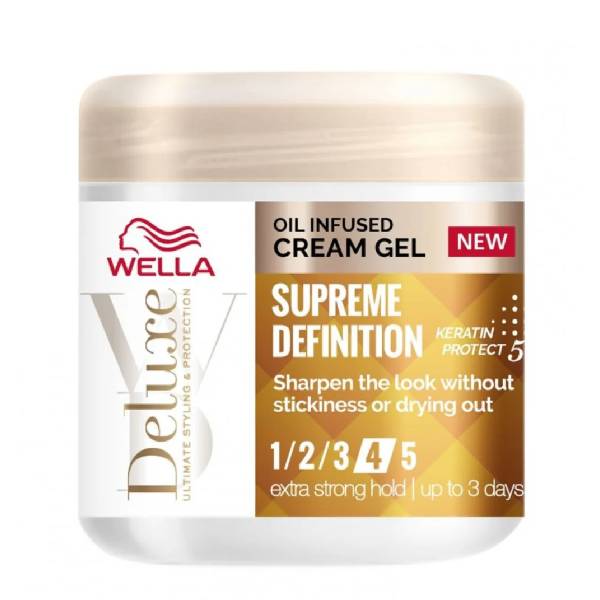 Wella hair gel cream 150ml deluxe 4 supreme definition