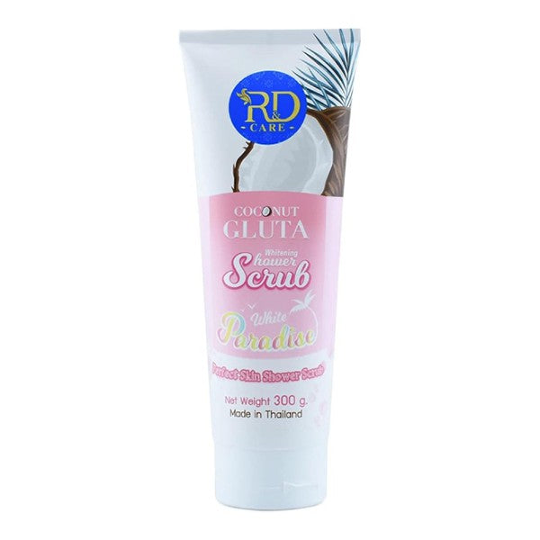 R & d shower soap +salt scrub 300g with coconut gluta
