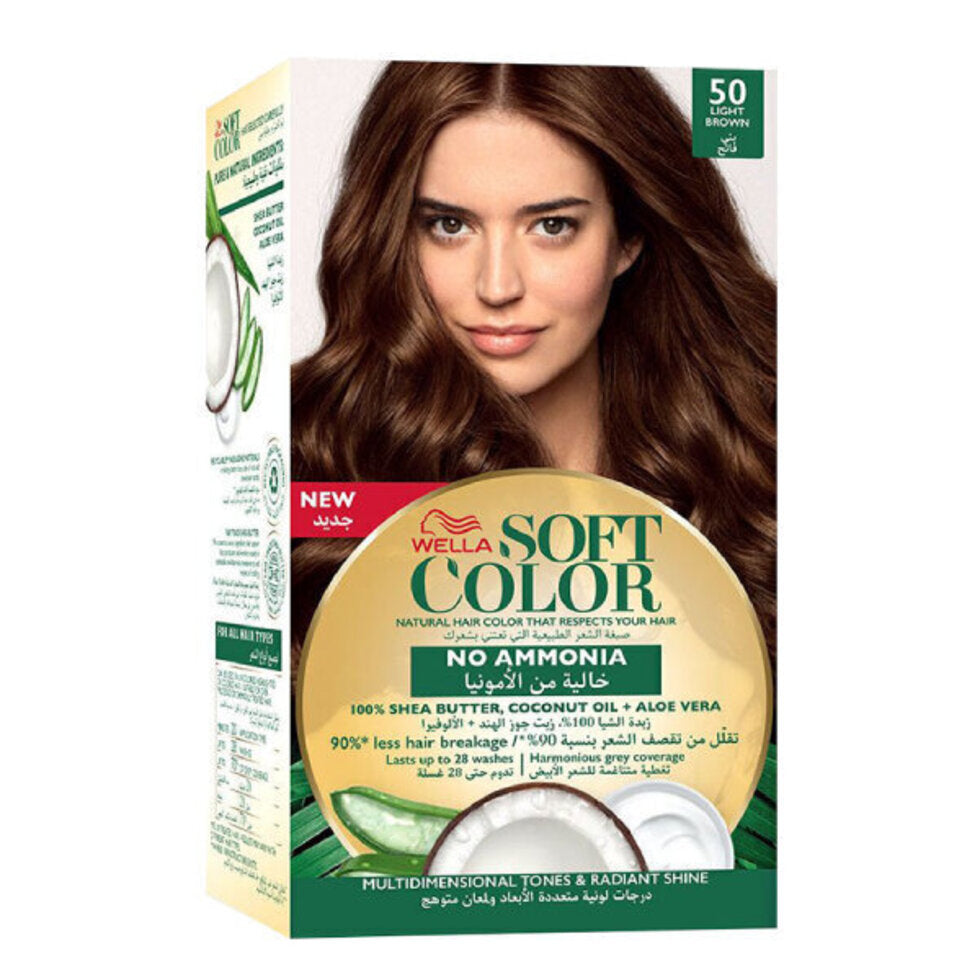 Wella Wella Ammonia-Free Hair Color Soft Color 50 Light Brown