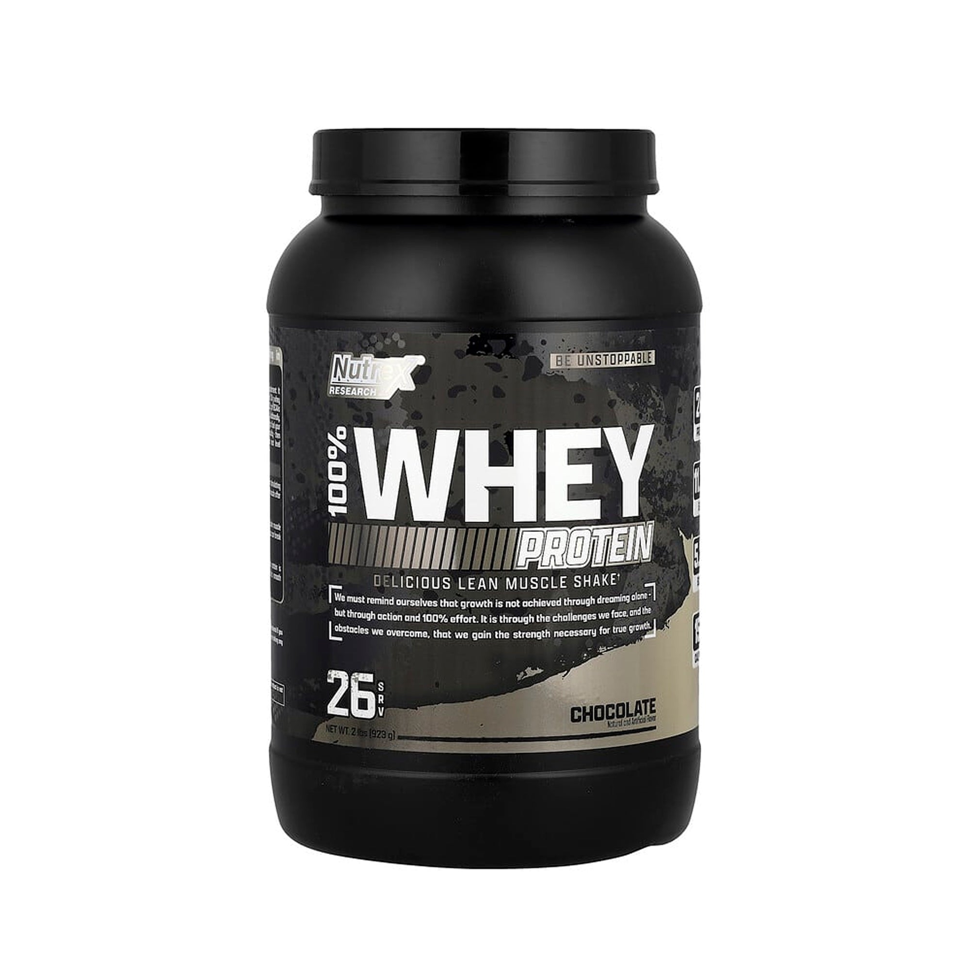Nutrex Research, 100% Whey Protein, Chocolate 2 lbs (923g)