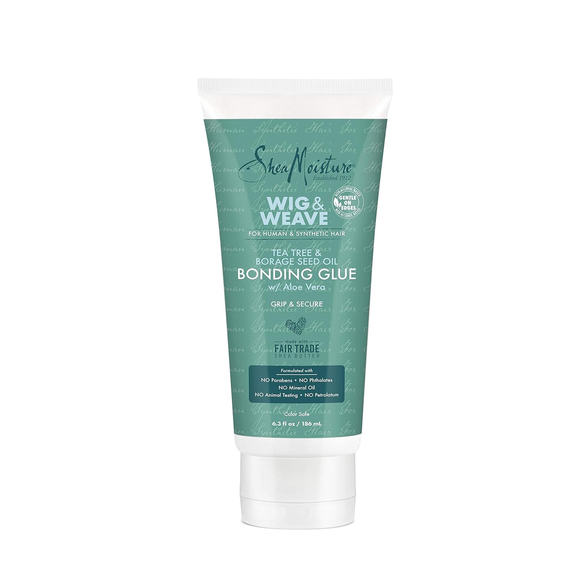 SheaMoisture غراء تثبيت الشعر المستعار والضفائر 186ml