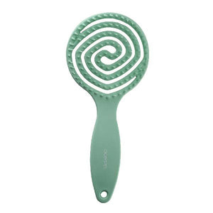 Dompel Hair Brush Green Apple Scent
 Green