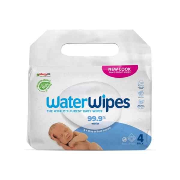 Water Wipes Baby Wipes For Sensitive Skin 4 × 60