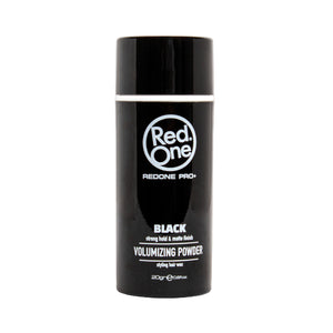 Red One Hair Styling Powder 20g For Covering Gaps And Volumizing Hair Black