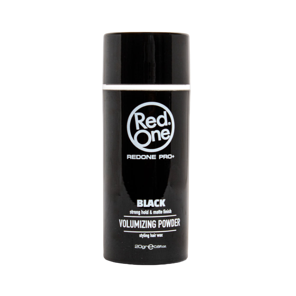 Red One Hair Styling Powder 20g For Covering Gaps And Volumizing Hair Black