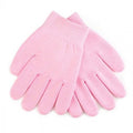 Spa system gel gloves for moisturizing hands pink