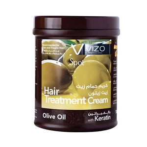 Vizo Hair Hot Oil 1000ml Spot With Olive Oil And Keratin