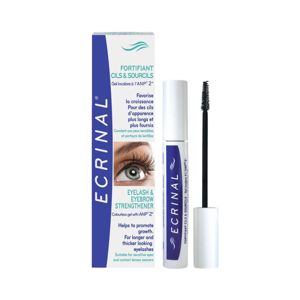Ecrinal Mascara 9ml Transparent Strengthening And Thickening For Lashes And Brows
