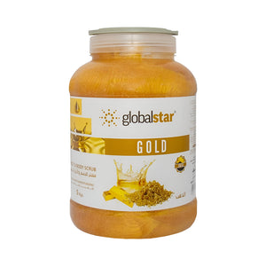 Global star foot & body scrub 5l with gold