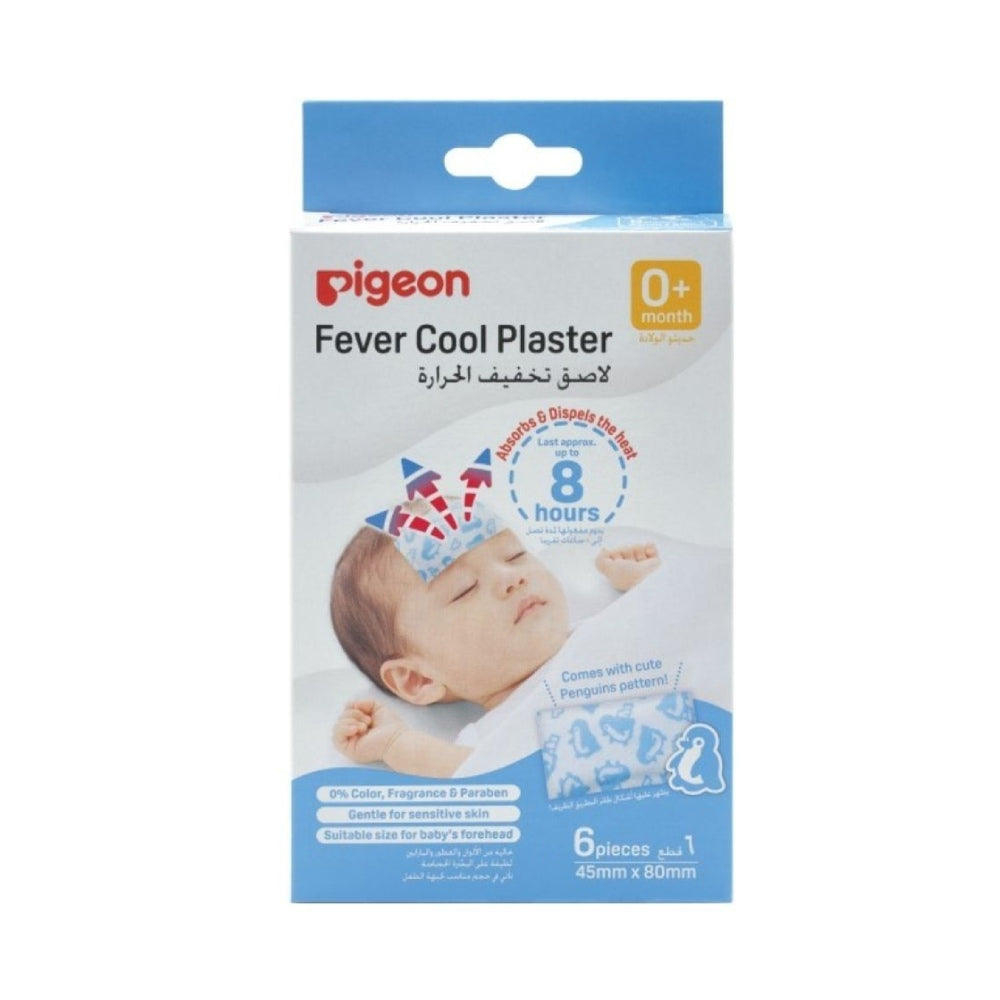 Pigeon baby bandages 6pc for reducing fever