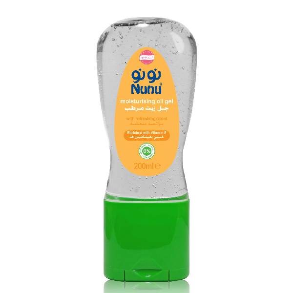 Nunu baby oilr gel 200ml fresh scent