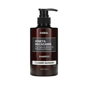 Kundal Hair Shampoo 500ml Natural Caffeine Hair Care Cherry Blossom