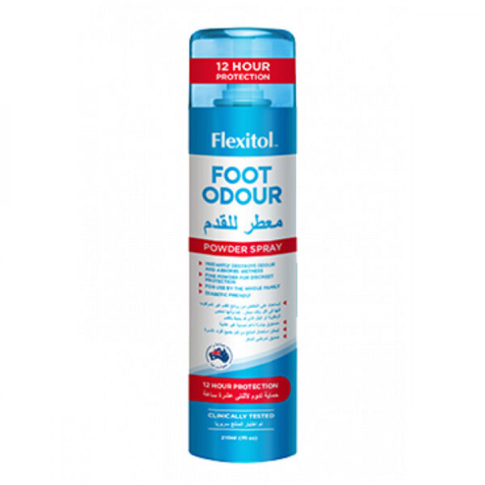 Flexitol Foot Spray 210ml Fragrance Deodorizer