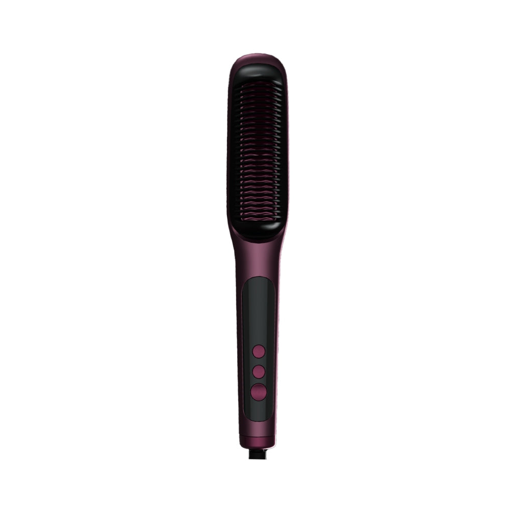 United thermal hair brush 208p straightener digital display 30 second fast heating