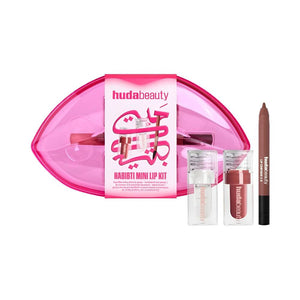 Huda beauty lip kit 3pc habibti for the lips