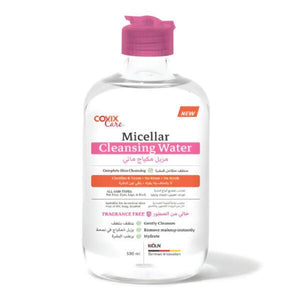 Covix care micellar water makeup remover 500ml fragrance free
