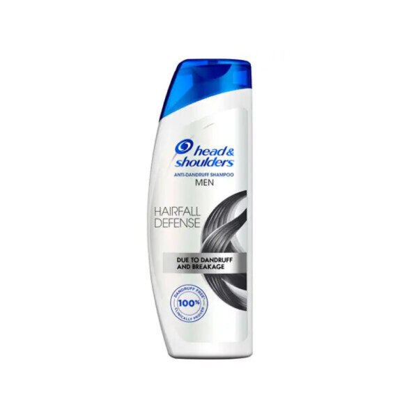 Head & shoulder hair shampoo 390ml anti dandruff for men hairfall defense