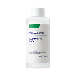 Eqqualberry face toner 155ml swimming pool gentle efoliator for sensitive skin