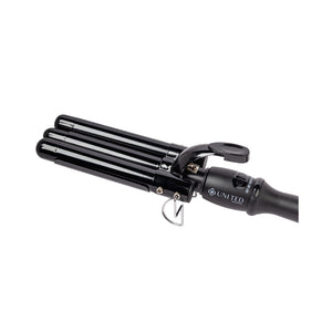 United hair curling iron 22mm professional un 978 cylindrical