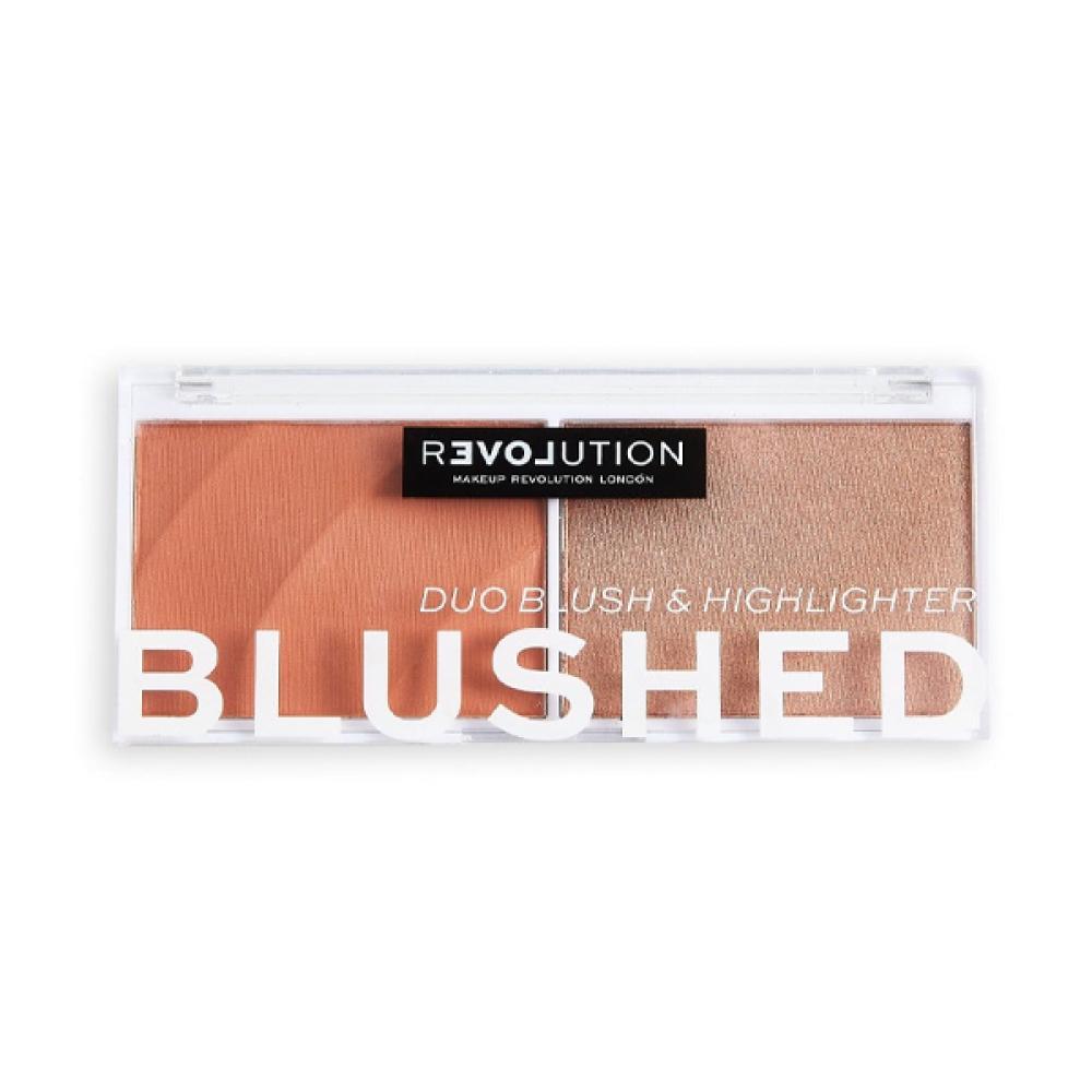 Relove blush & highlighter colour play duo queen