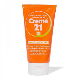 Creme 21 Moisturizing Cream 75ml Soft Care And Balanced Moisture