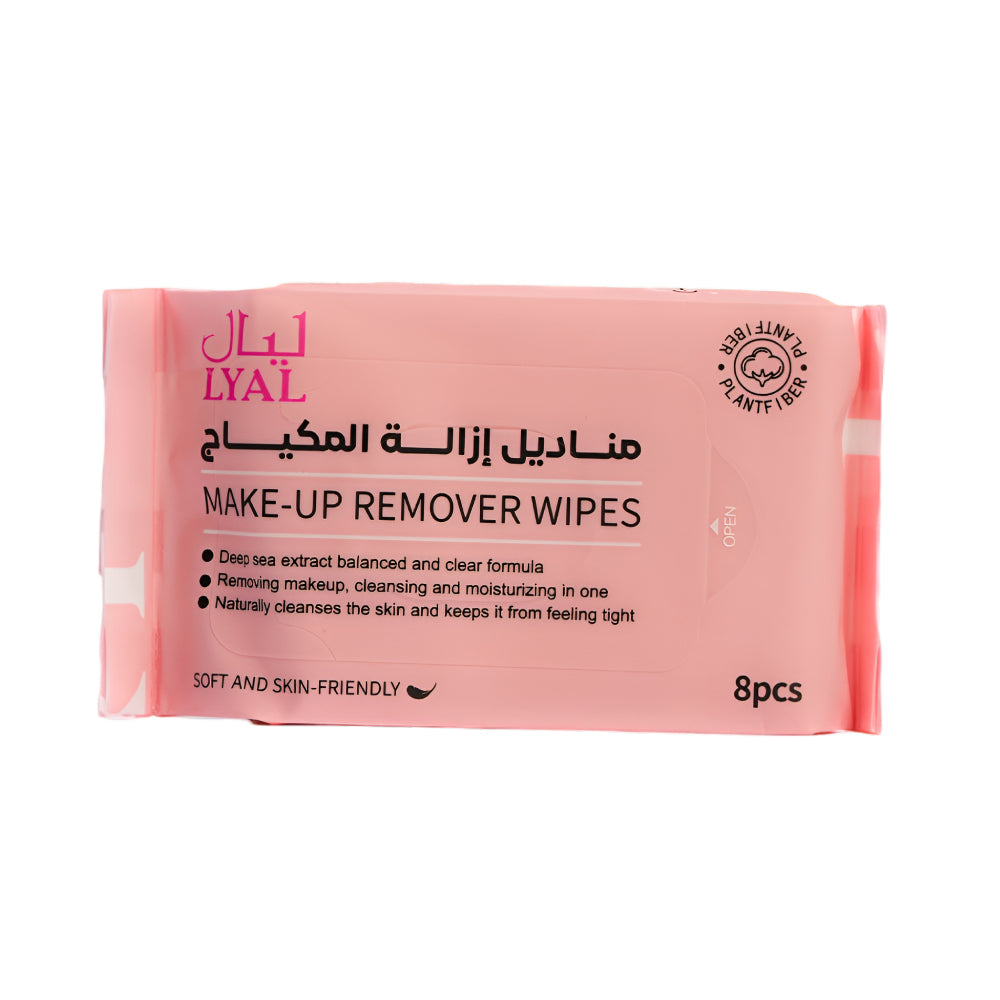 Lyal Make Up Remover Wipes 48pc