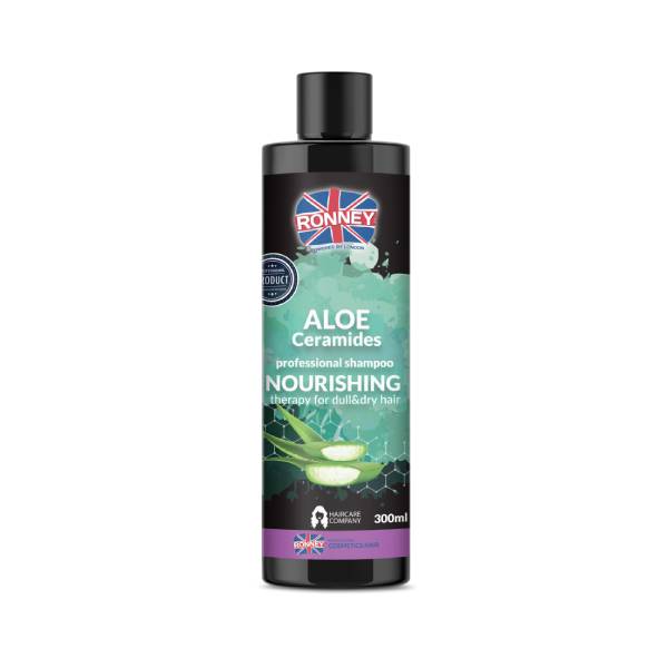 Ronney Hair Shampoo 300ml Nourishing With Aloe Vera And Ceramide