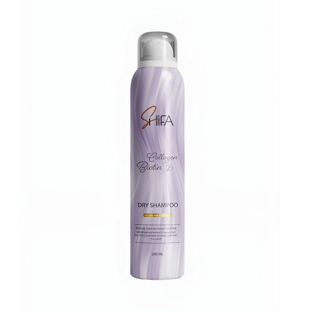 Shifa dry shampoo 200ml with biotin and collagen