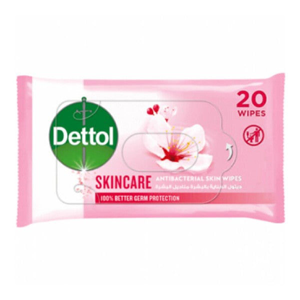 Dettol wet wipes 20pc skin care